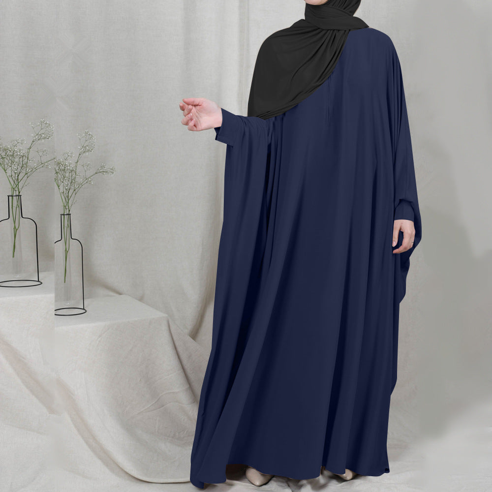 Eid Hooded Muslim Women Hijab Dress Prayer Garment Jilbab Abaya Long Khimar Full Cover Ramadan Gown Abayas Islamic Clothes Niqab - nargis