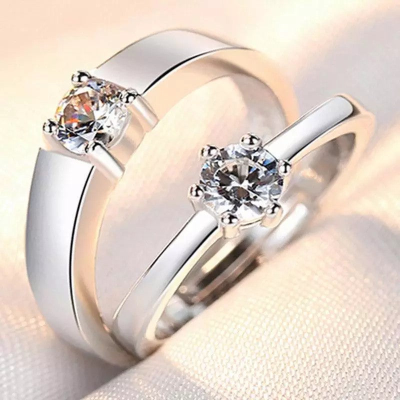 Couple Ring Korean Edition Minimalist - nargis