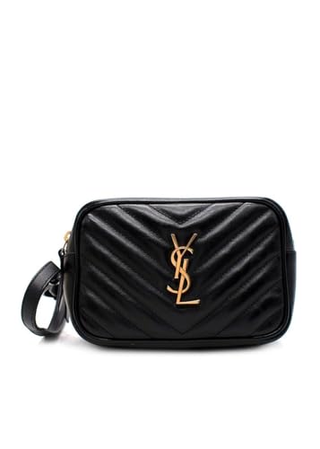 Secondhand Saint Laurent Black Lou Gürteltasche