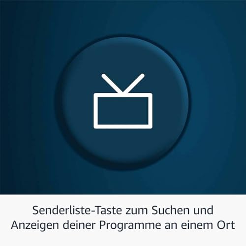 Amazon Alexa-Sprachfernbedienung mit TV-Steuerungstasten, erfordert kompatibles Fire TV-Gerät