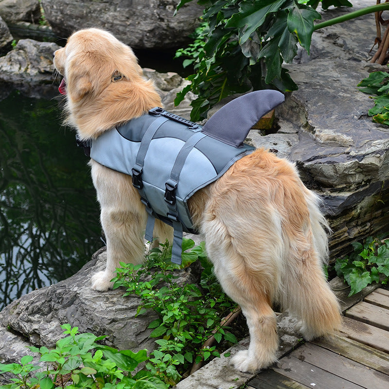 Mermaid Shark Pet Dog Swimming Life Vest Adjustable Dog Life Jacket for Small Large Pet Dog Summer Dog Life Aid Vest Swimwear - nargis