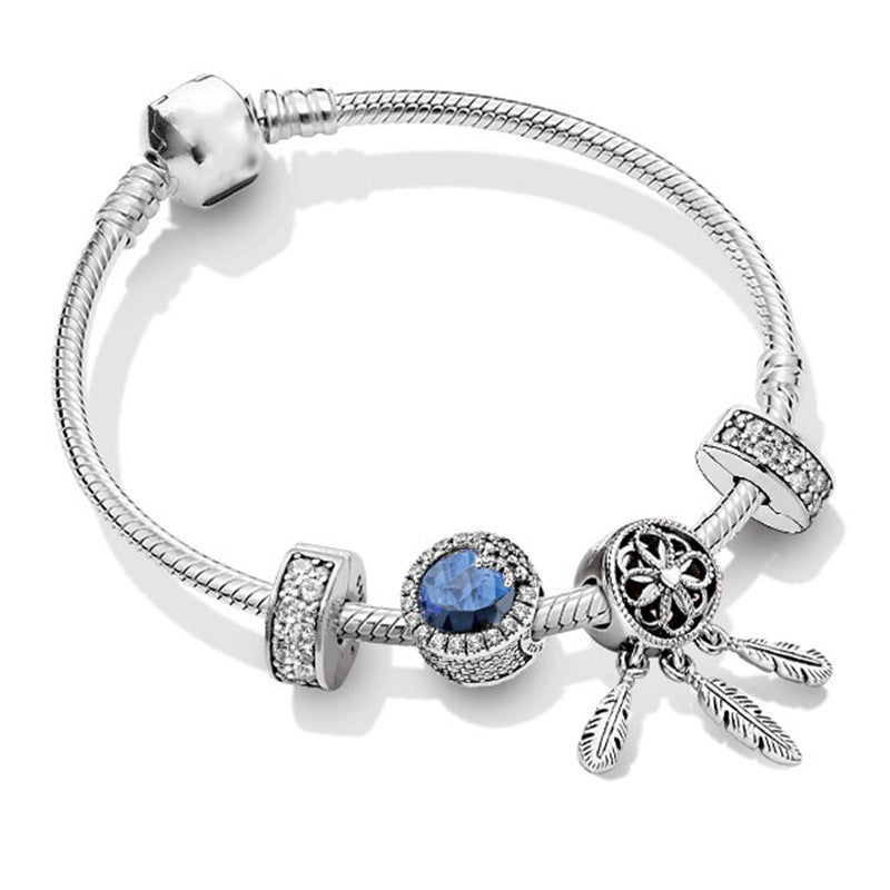 Quaste Traumfänger Lady Armband Stern Strass - nargis