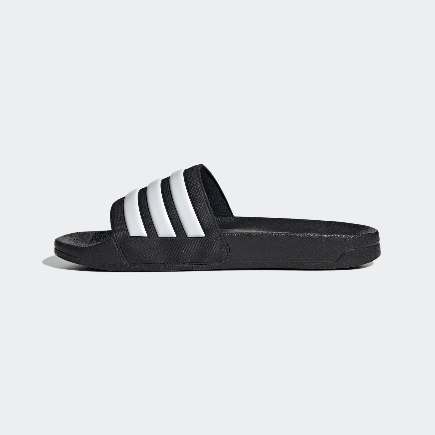 adidas Unisex Adilette Shower Slides , Core Black / Cloud White ,43 EU