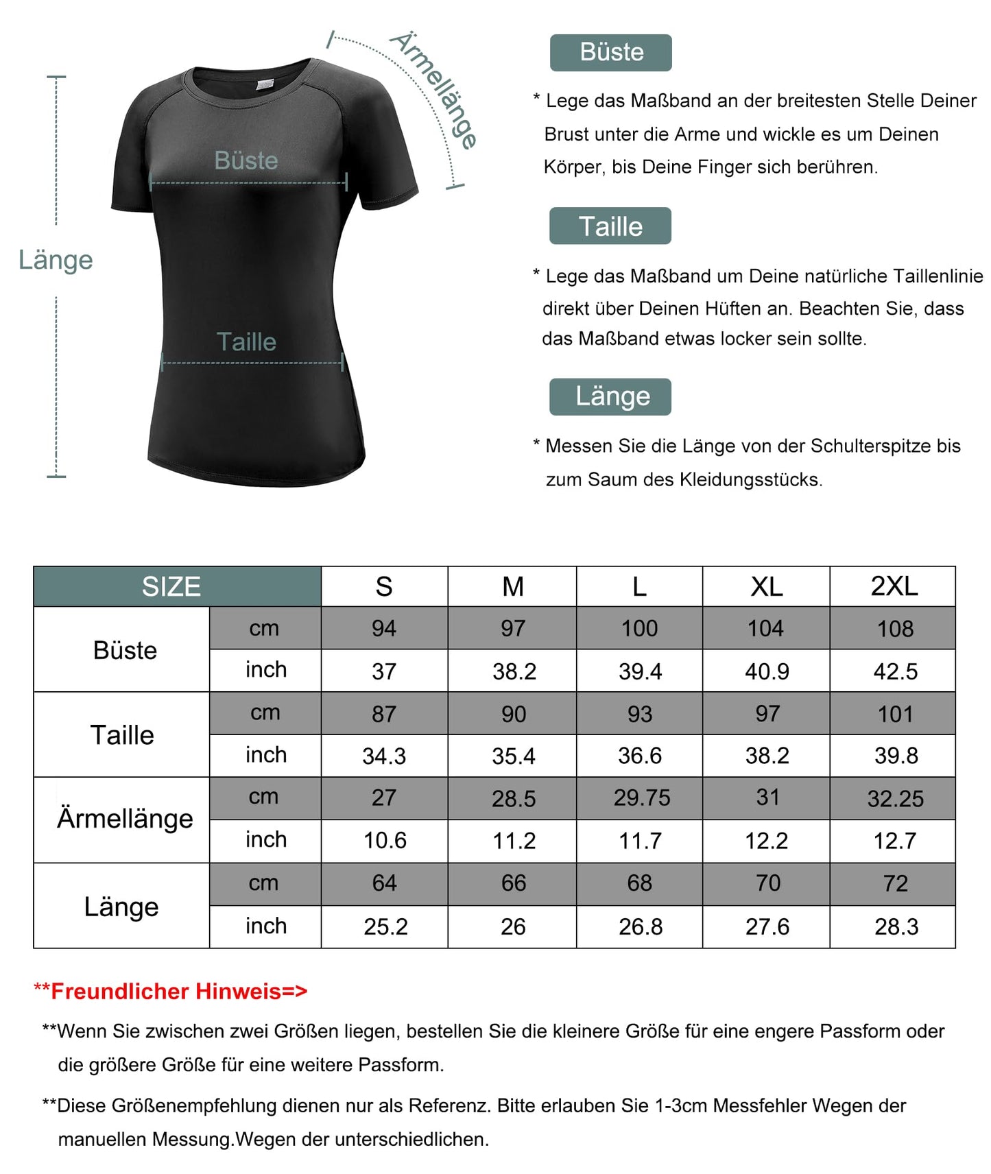 Damen 3er Pack Kurzarm T-Shirts, UPF 50+ Sonnenschutz Schnelltrocknend Funktionsshirt Laufshirts, Atmungsaktiv Kurzarm Sportshirt Gym Yoga Top Workout Fitness Oberteil Black/White/Grey 3P11-M