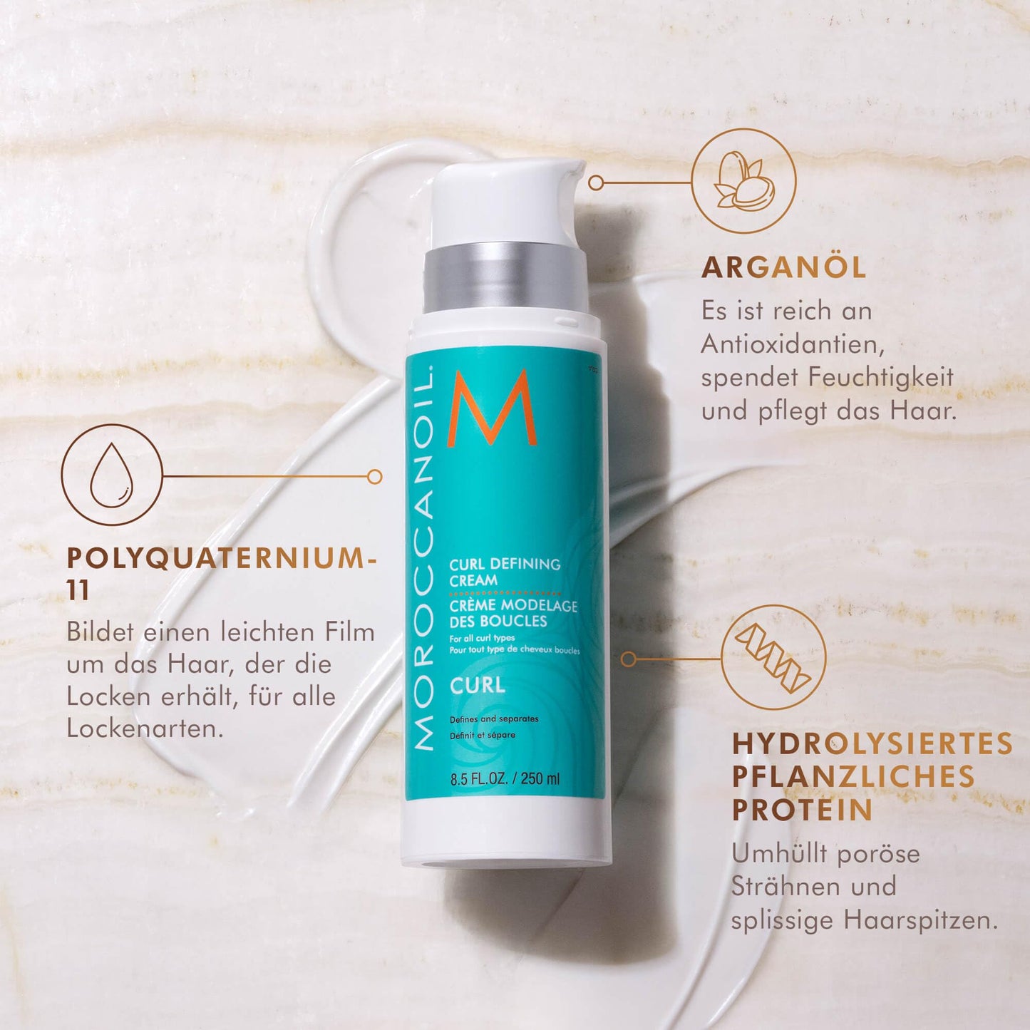 Moroccanoil Locken Definierende Crème, 250 ml (1er Pack)