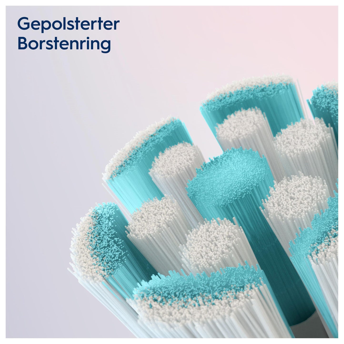 Oral-B iO Sanfte Reinigung Aufsteckbürsten für elektrische Zahnbürste, 6 Stück, sanfte Zahnreinigung, Zahnbürstenaufsatz für Oral-B iO Zahnbürsten, briefkastenfähige Verpackung