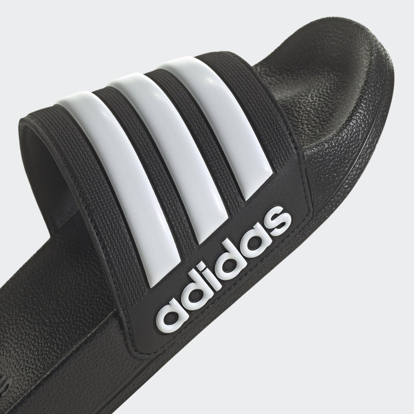 adidas Unisex Adilette Shower Slides , Core Black / Cloud White ,43 EU