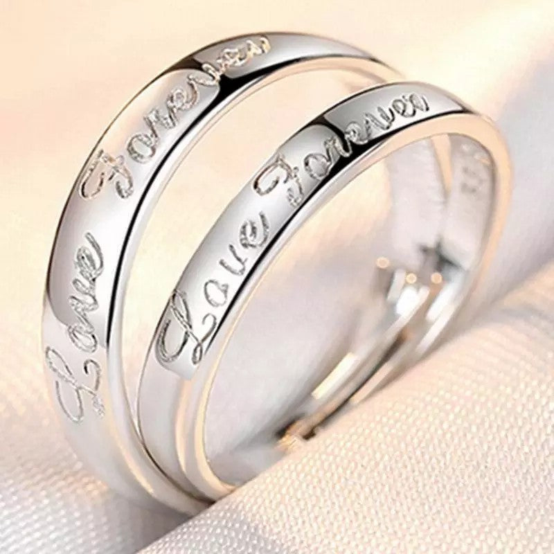 Couple Ring Korean Edition Minimalist - nargis