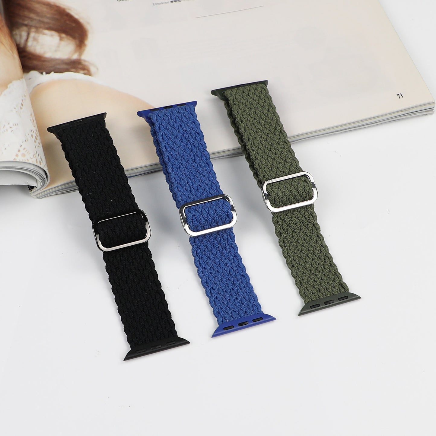 3 Watch Straps With S Model